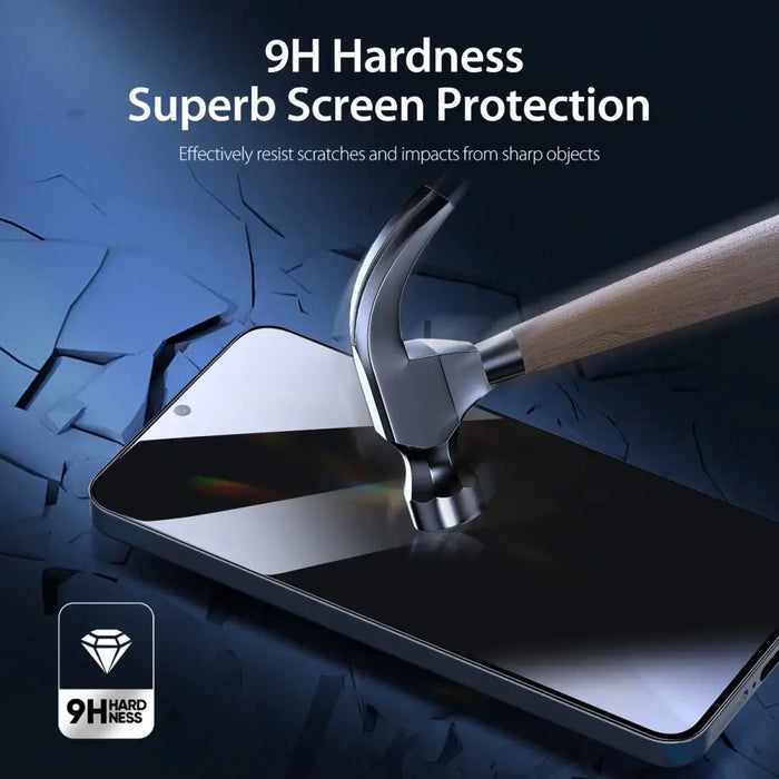 Dux Ducis Glass Privacy for Samsung S24 - with black frame - Cell phone tempered glass<<<HurtelXML