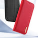 Dux Ducis Hivo Case for Samsung Galaxy S23 Ultra Flip Cover Wallet Stand RFID Blocking Brown - Cell phone cases