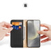 Dux Ducis Hivo case with flap and RFID blocking for Samsung Galaxy S24 - black - Cell phone cases and covers<<<HurtelXML
