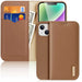 Dux Ducis Hivo iPhone 15 Plus wallet case with RFID blocking - brown - Cell phone cases and covers<<<HurtelXML