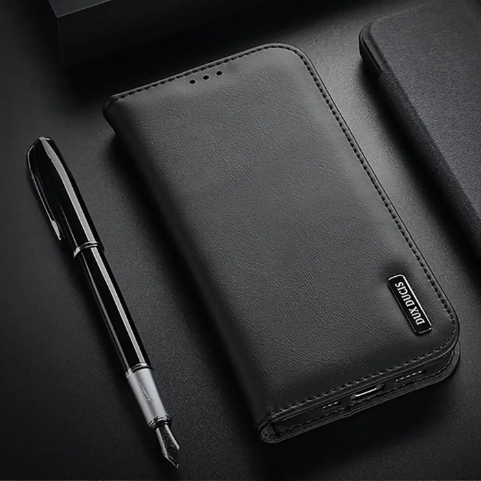 Dux Ducis Hivo iPhone 16 Case with Flip and RFID Protection - Black - Cell phone cases and covers<<<HurtelXML