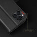 Dux Ducis Hivo iPhone 16 Pro Max Case with Flip and RFID Protection - Black - Cell phone cases and covers<<<HurtelXML