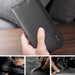 Dux Ducis Hivo iPhone 16e Case with Flip and RFID Protection - Black - Cell phone cases and covers<<<HurtelXML