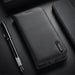 Dux Ducis Hivo iPhone 16e Case with Flip and RFID Protection - Black - Cell phone cases and covers<<<HurtelXML