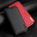 Dux Ducis Hivo Leather Flip Cover Genuine Leather Wallet For Cards And Documents Samsung Galaxy S22 Ultra Blue - Cell