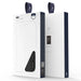 Dux Ducis Hivo Leather Flip Cover Genuine Leather Wallet For Cards And Documents Samsung Galaxy S22 Ultra Blue - Cell