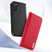 Dux Ducis Hivo Leather Flip Cover Genuine Leather Wallet For Cards And Documents Samsung Galaxy S22 + (S22 Plus) Black