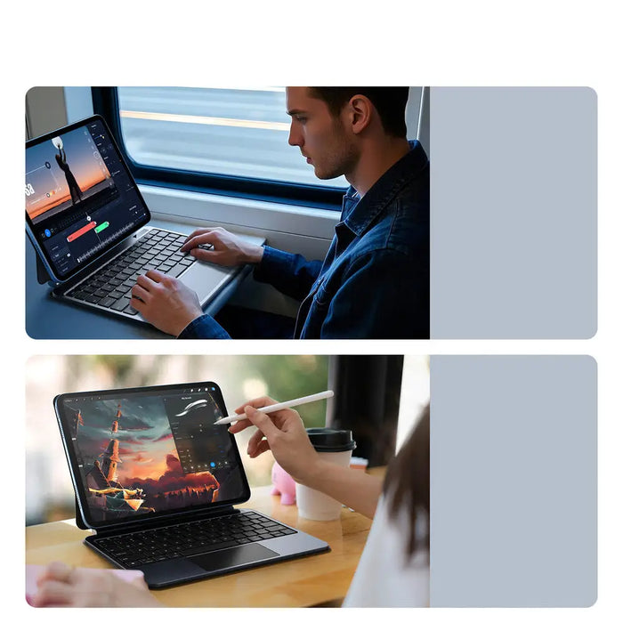 Dux Ducis Keyboard Case (MK series) for iPad 10’’ (2022) iPad 11’’ (2025) - Black - Cell phone cases