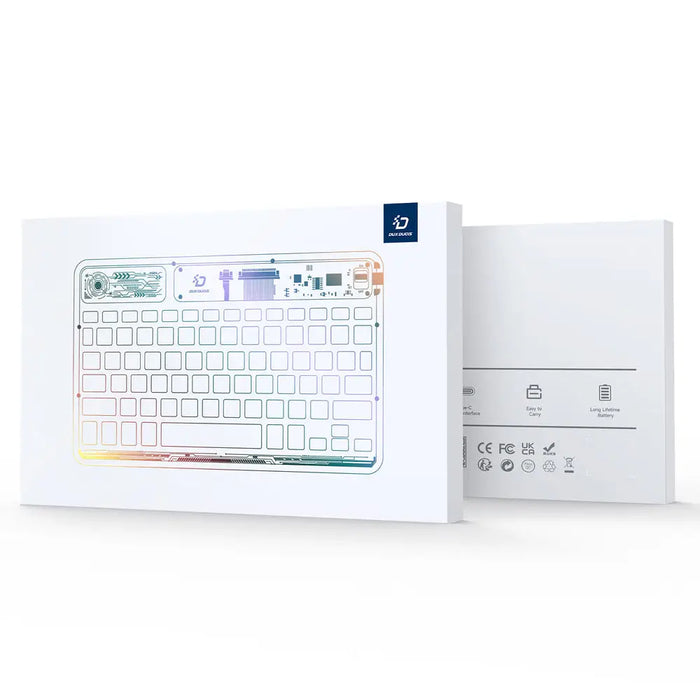 Dux Ducis Keyboard (CK Series) Wireless for Laptop / Tablet / Phone - Transparent - Cell phone cases