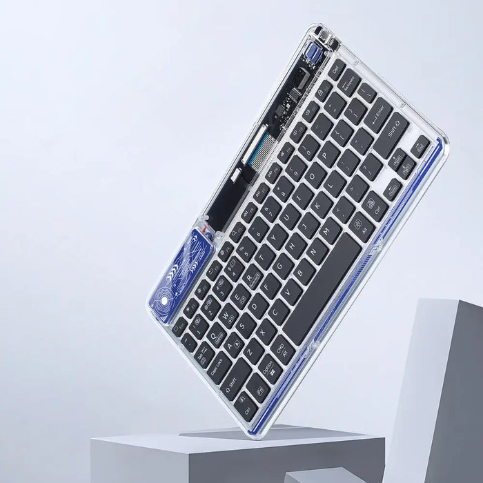 Dux Ducis Keyboard (CK Series) Wireless for Laptop / Tablet / Phone - Transparent - Cell phone cases