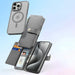 Dux Ducis Lawa Leather Case for iPhone 15 Pro - Gray - Cell phone cases and covers<<<HurtelXML
