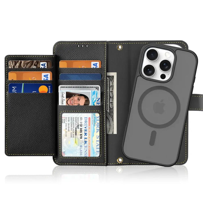 Dux Ducis Lawa Leather Case for iPhone 16 Pro Max - Black - Cell phone cases and covers<<<HurtelXML
