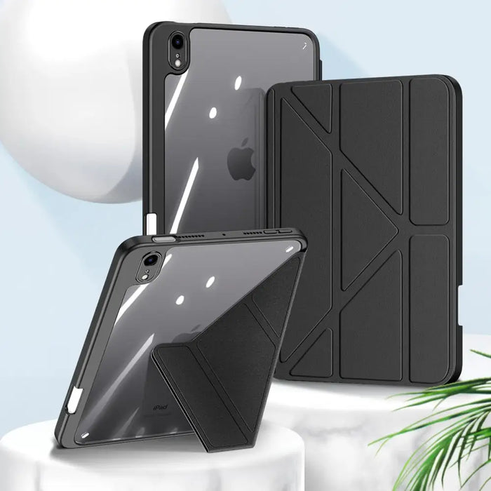Dux Ducis Magi case for iPad mini 2021 smart cover with stand and storage for Apple Pencil gray - Cell phone cases