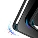 Dux Ducis Magi case for iPad mini 2021 smart cover with stand and storage for Apple Pencil black - Cell phone cases