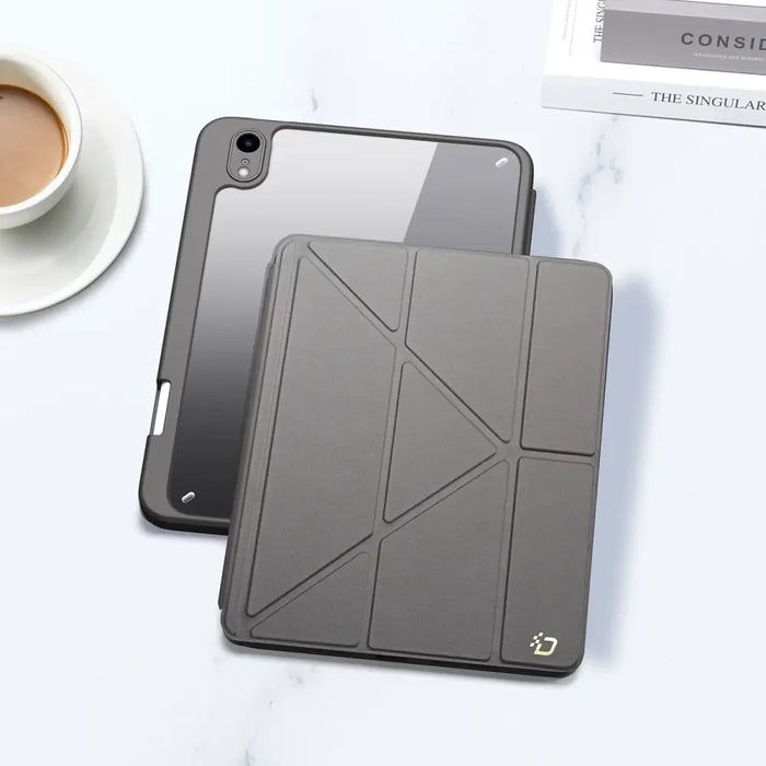 Dux Ducis Magi case for iPad mini 2021 smart cover with stand and storage for Apple Pencil gray - Cell phone cases