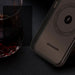 Dux Ducis Naples Case for iPhone 14 Leather Cover (MagSafe Compatible) Dark Brown - Cell phone cases