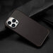 Dux Ducis Naples Case for iPhone 14 Pro Leather Cover (MagSafe Compatible) Dark Brown - Cell phone cases