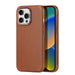 Dux Ducis Naples case for iPhone 14 Pro magnetic leather case MagSafe brown - Cell phone cases and covers<<<HurtelXML