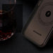 Dux Ducis Naples Case for iPhone 14 Pro Max Leather Cover (MagSafe Compatible) Dark Brown - Cell phone cases
