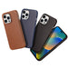 Dux Ducis Naples case iPhone 14 Pro Max magnetic leather MagSafe cover brown - Cell phone cases and covers<<<HurtelXML