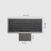 Dux Ducis OK Series wireless Bluetooth keyboard with touchpad - black - Other cell phone equipment<<<HurtelXML