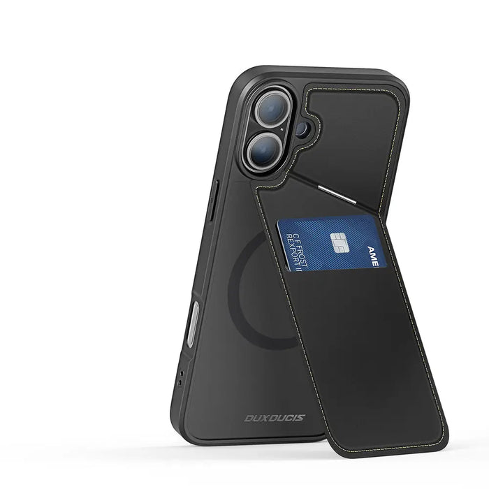 Dux Ducis Rafi II Mag Case with MagSafe for iPhone 16 - Black - Cell phone cases and covers<<<HurtelXML