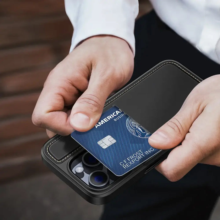 Dux Ducis Rafi II Mag Case with MagSafe for iPhone 16 Pro - Black - Cell phone cases and covers<<<HurtelXML