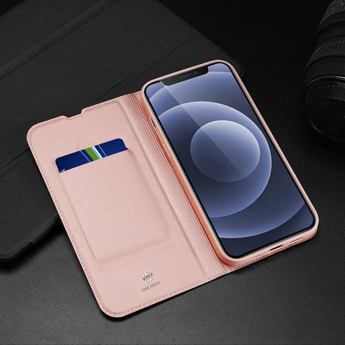Dux Ducis Skin Pro Bookcase type case for iPhone 13 golden - Cell phone cases and covers<<<HurtelXML