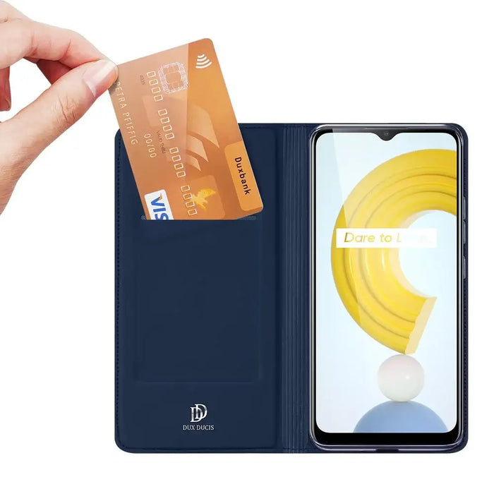 Dux Ducis Skin Pro Bookcase type case for Realme C21 black - Cell phone cases and covers<<<HurtelXML