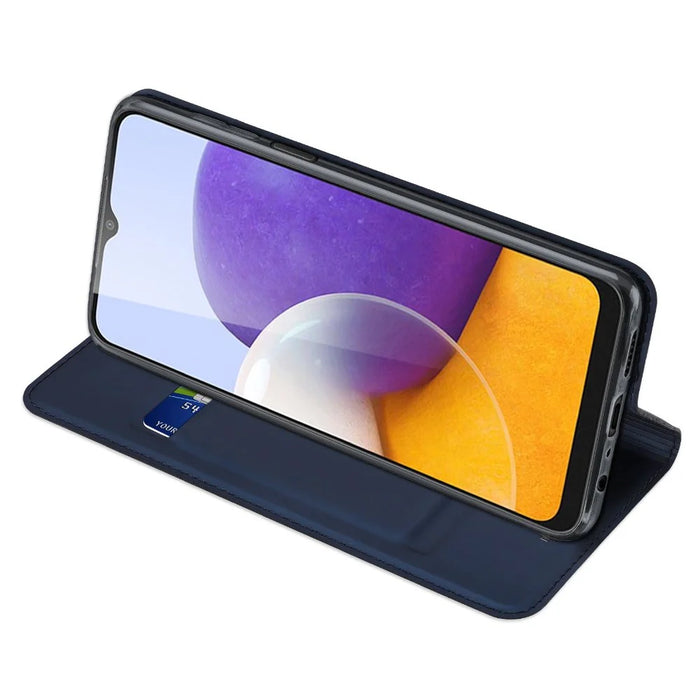 Dux Ducis Skin Pro Bookcase type case for Samsung Galaxy A22 4G blue - Cell phone cases and covers<<<HurtelXML