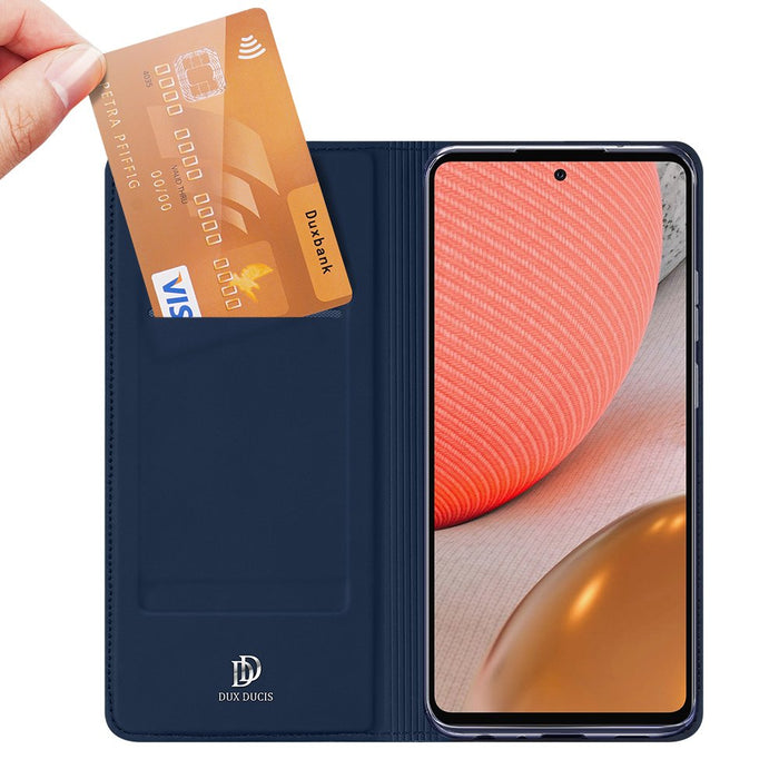 DUX DUCIS Skin Pro Bookcase type case for Samsung Galaxy A72 4G blue - Cell phone cases and covers<<<HurtelXML
