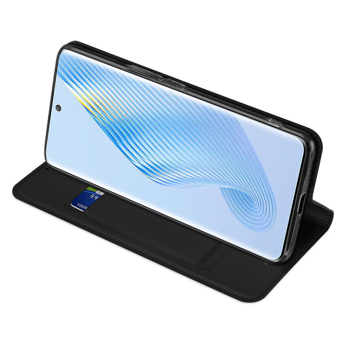 Dux Ducis Skin Pro case for Honor Magic5 flip cover card wallet stand black - Cell phone cases and covers<<<HurtelXML
