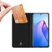 Dux Ducis Skin Pro case for Oppo Reno 8 Pro flip cover card wallet stand black - Cell phone cases and covers<<<HurtelXML