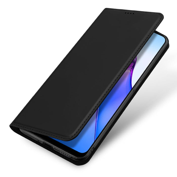 Dux Ducis Skin Pro case for Oppo Reno 8 Pro flip cover card wallet stand black - Cell phone cases and covers<<<HurtelXML