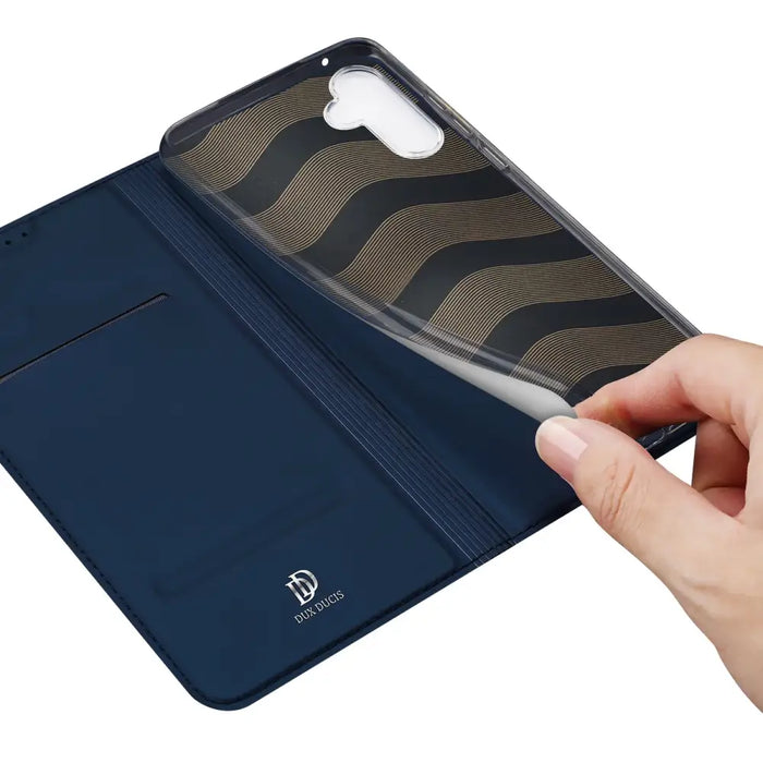 Dux Ducis Skin Pro case for Samsung Galaxy A34 5G flip cover card wallet stand blue - Cell phone cases