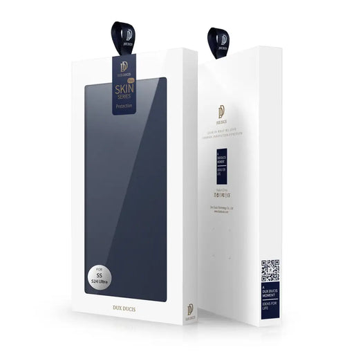 Dux Ducis Skin Pro case for Samsung S24 Ultra with flap - blue - Cell phone cases and covers<<<HurtelXML