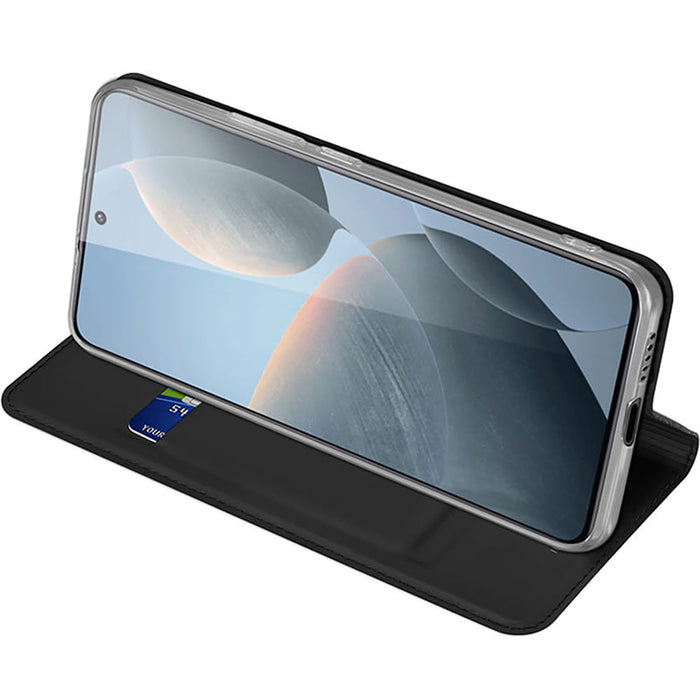 Dux Ducis Skin Pro case for Xiaomi Poco X6 Pro 5G / Redmi K70E with flap and card slot - black - Cell phone cases