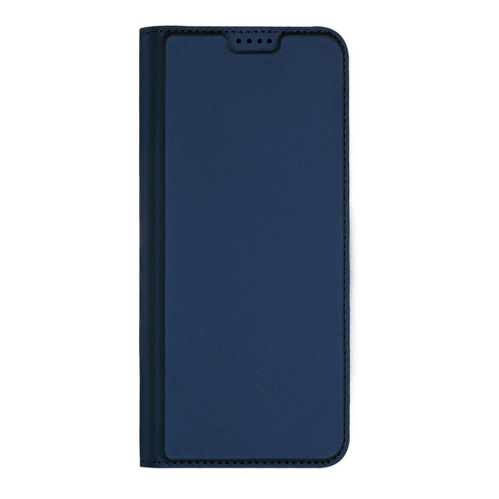 Dux Ducis Skin Pro Case For Xiaomi Redmi 11A / Poco C55 / Redmi 12C Cover Flip Card Wallet Stand Blue - Cell phone