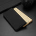 Dux Ducis Skin Pro Case For Xiaomi Redmi 11A / Poco C55 / Redmi 12C Cover Flip Card Wallet Stand Gold - Cell phone