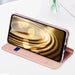 Dux Ducis Skin Pro Case For Xiaomi Redmi 11A / Poco C55 / Redmi 12C Cover Flip Card Wallet Stand Pink - Cell phone