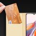 Dux Ducis Skin Pro Case For Xiaomi Redmi 11A / Poco C55 / Redmi 12C Cover Flip Card Wallet Stand Pink - Cell phone