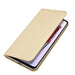 Dux Ducis Skin Pro Case For Xiaomi Redmi 11A / Poco C55 / Redmi 12C Cover Flip Card Wallet Stand Gold - Cell phone