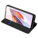 Dux Ducis Skin Pro Case For Xiaomi Redmi 11A / Poco C55 / Redmi 12C Flip Cover Card Wallet Stand Black - Cell phone