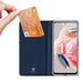 Dux Ducis Skin Pro Case for Xiaomi Redmi Note 12 Flip Card Wallet Stand Blue - Cell phone cases and covers<<<HurtelXML