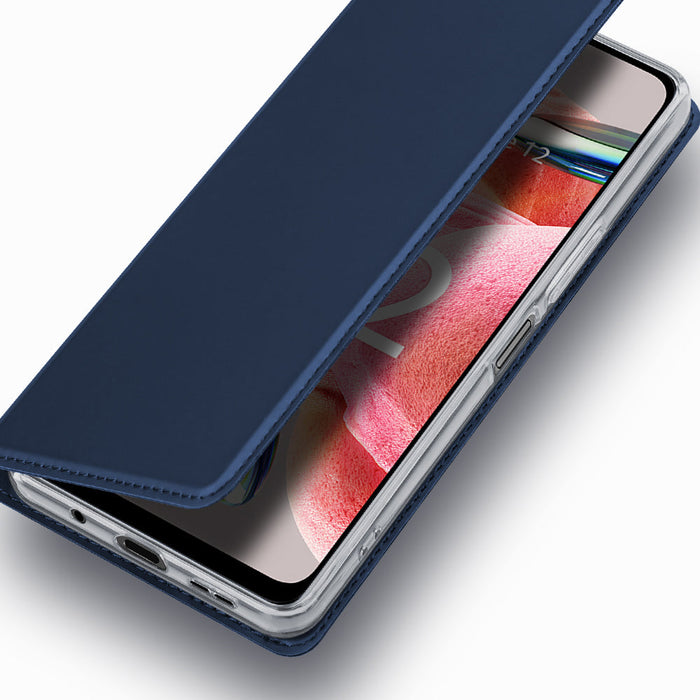 Dux Ducis Skin Pro Case for Xiaomi Redmi Note 12 Flip Card Wallet Stand Blue - Cell phone cases and covers<<<HurtelXML