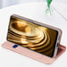 Dux Ducis Skin Pro Case for Xiaomi Redmi Note 12 Pro+ Flip Card Wallet Stand Gold - Cell phone cases