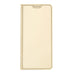 Dux Ducis Skin Pro Case for Xiaomi Redmi Note 12 Pro+ Flip Card Wallet Stand Gold - Cell phone cases