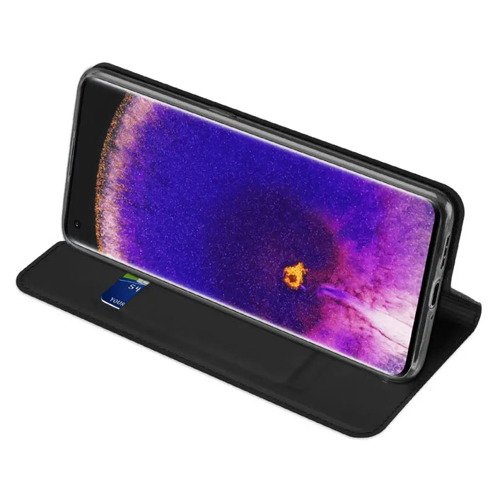 Dux Ducis Skin Pro case with a flip Oppo Find X5 black - Cell phone cases and covers<<<HurtelXML
