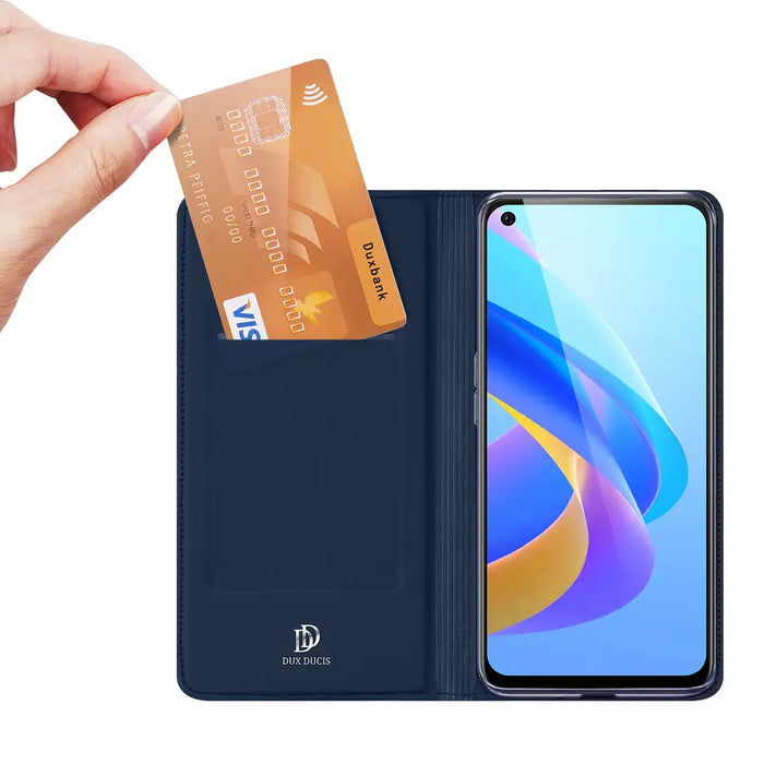 Dux Ducis Skin Pro case with a flip Realme 9i / Oppo A36 blue - Cell phone cases and covers<<<HurtelXML