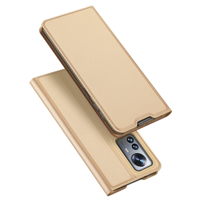 Dux Ducis Skin Pro Holster Cover Flip Cover for Xiaomi 12 Pro gold - Cell phone cases and covers<<<HurtelXML